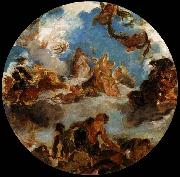 Eugene Delacroix Sketch for Peace Descends to Earth USA oil painting artist